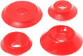 Prothane 84 & Earlier VW Rabbit / Golf 1 Rear Shock Tower Bushings - Red
