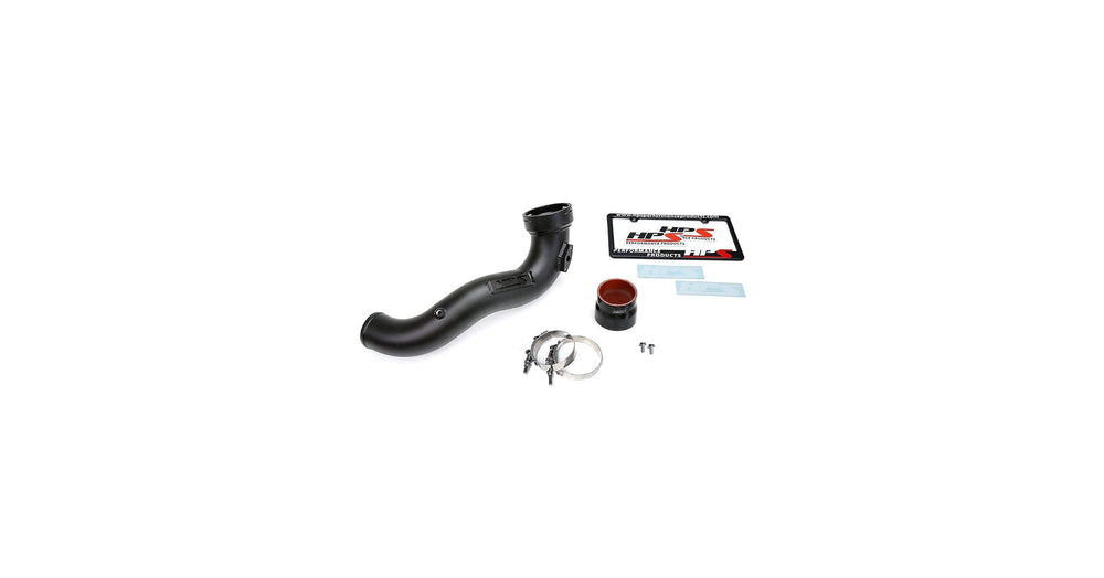 HPS Performance Black Intercooler Intake Charge Pipe Turbo Boost 11-13 BMW 335i N55 3.0L Turbo