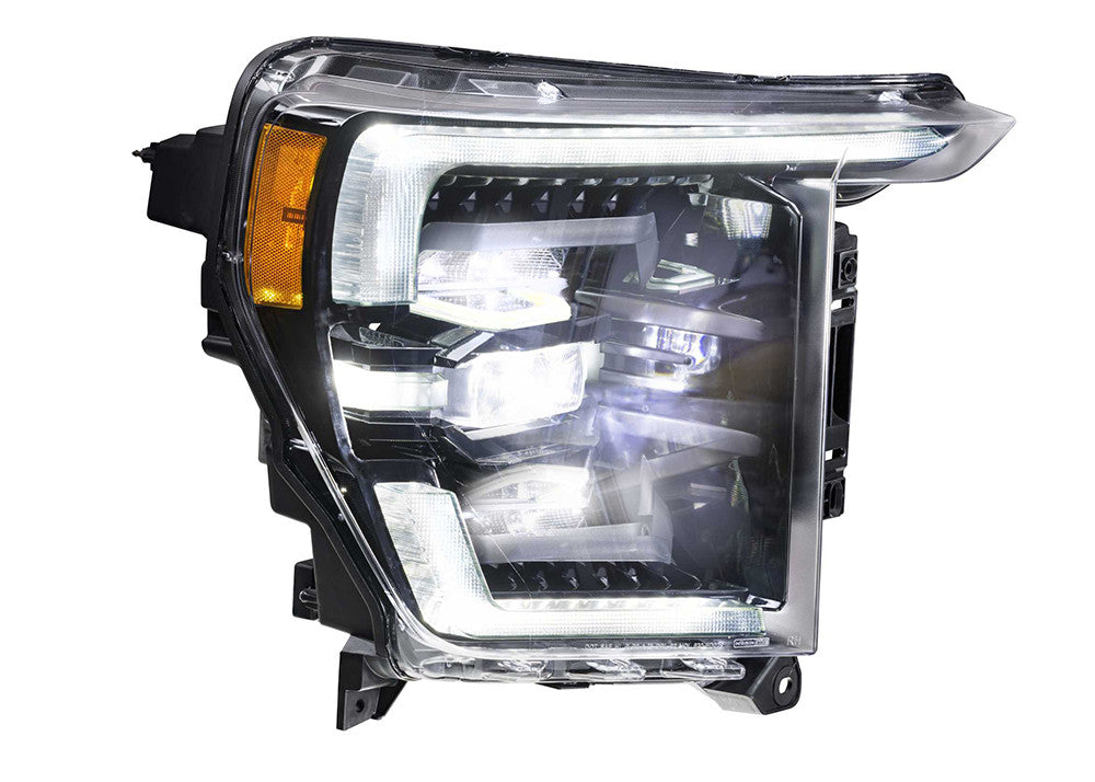 XB LED Headlights: Ford F150 (21 ) (Pair / White DRL)