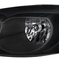 HEADLIGHTS- BLACK ALSO FIT 06-07 MONTE CARLO