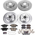 Power Stop 12-15 Land Rover Range Rover Evoque Front & Rear Z23 Evolution Sport Brake Kit