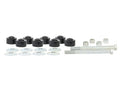Sway bar - link bushing 8 Bushings 2 Tubes 2 Bolts 2 Nuts 8 Washers Grease Install Guide