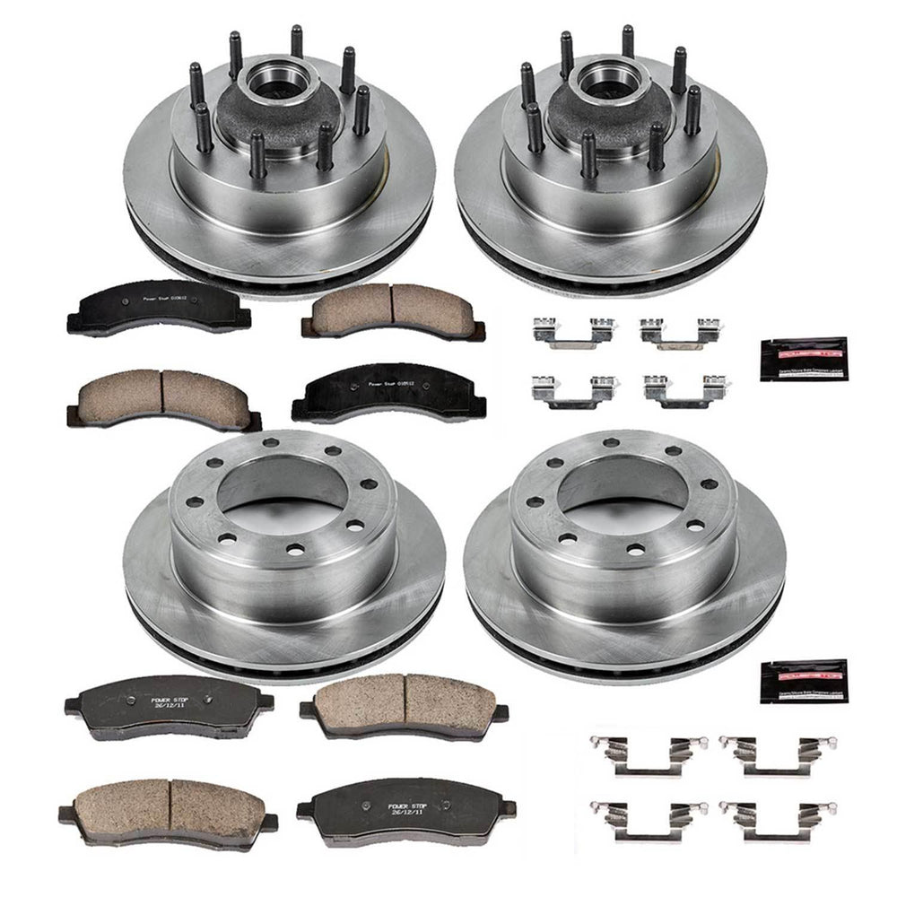 Power Stop 03-05 Ford Excursion Front & Rear Autospecialty Brake Kit