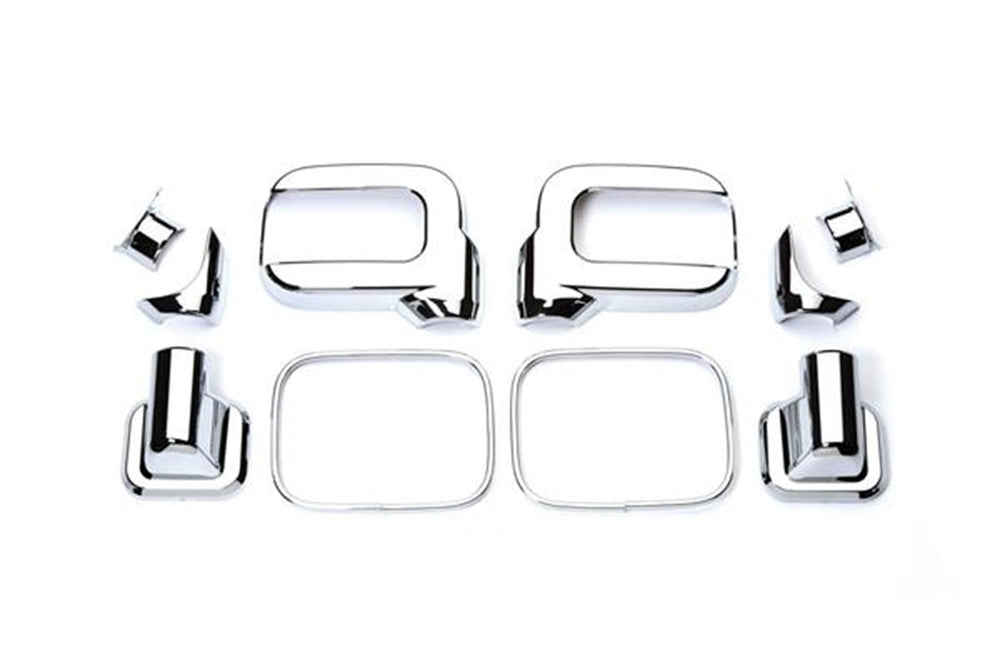 Mirror Covers: 2006-2007 Hummer H2; Mirror Covers; chrome