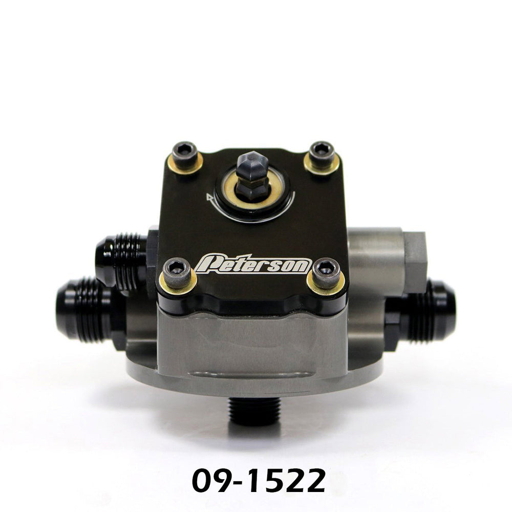 Peterson Fluid Systems Primer Filter Mount -12AN System 1 - Left to Right