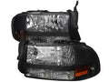 98-03 DURANGO BLACK HEADL