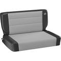 ~(23 lbs. 12X12X6)~ Safari Black Vinyl / Grey Cloth