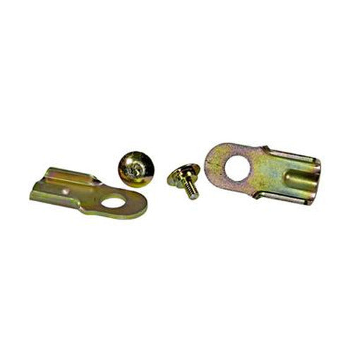 ~(0.5 lbs. 6X4X1)~ Tailgate Latch Bracket Kit 76-86 Jeep CJ7 CJ8 Scrambler