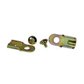 ~(0.5 lbs. 6X4X1)~ Tailgate Latch Bracket Kit 76-86 Jeep CJ7 CJ8 Scrambler