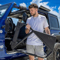 1118 WRANGLER UNLIMITED EZ4X4 PHANTOM ALUMINUM TUBE DOORS