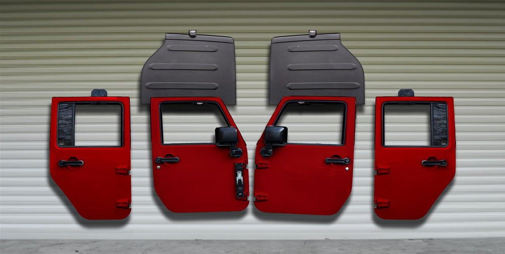 1018 WRANGLER UNLIMITED EZ4X4 FREEDOM TOP HANGERS