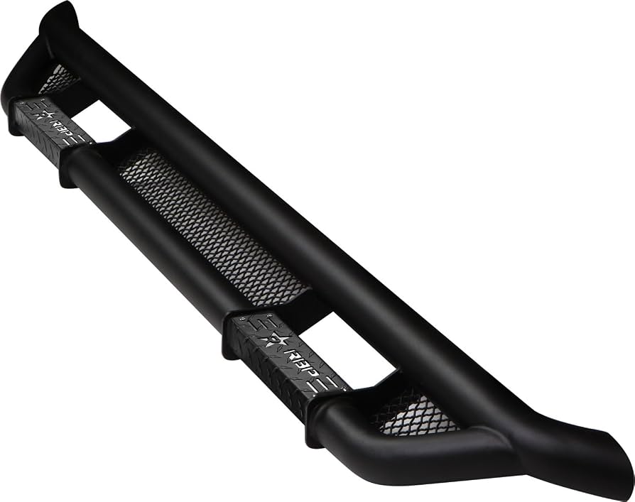 0914 F150 SUPERCAB ALL BEDS RX3 STEP BARS BLACK