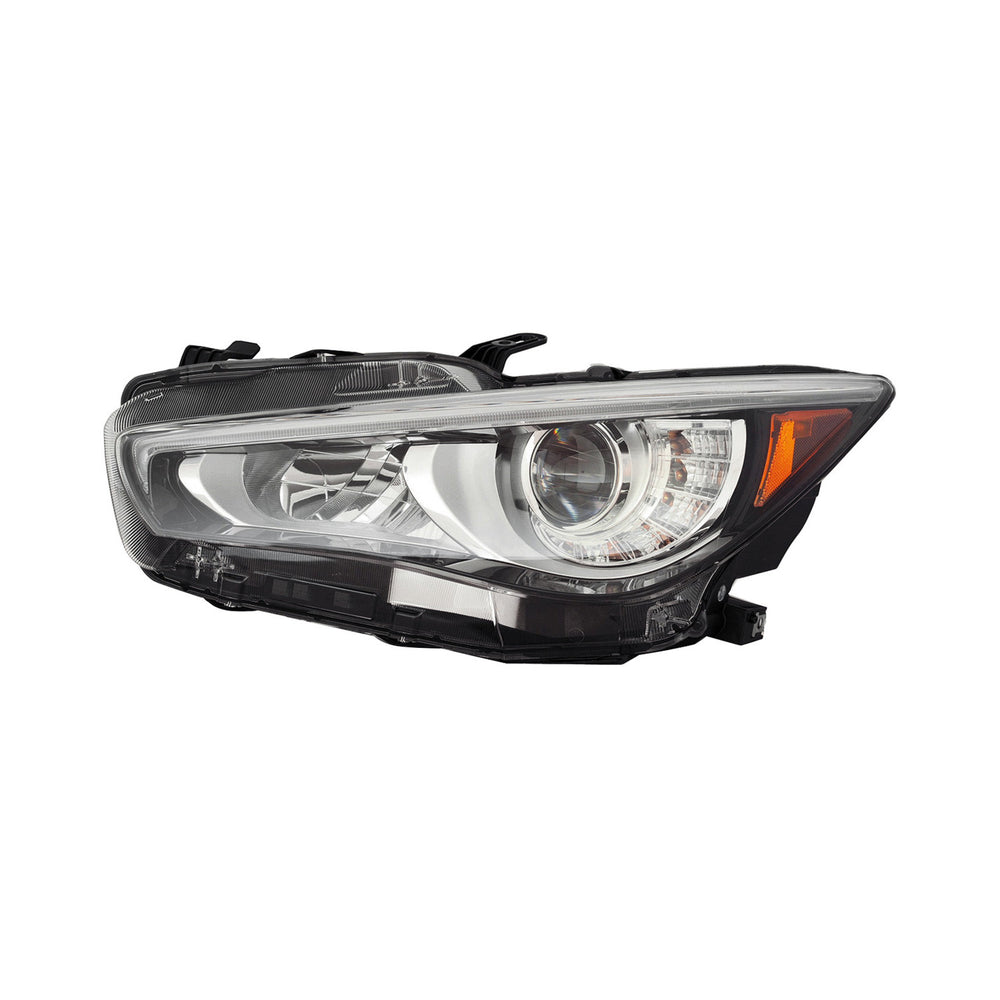 CAPA IF Q50/HBRD 18 HEADLIGHT ASSY W/O ADAPTIVE HL LH