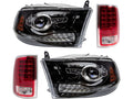 CAPA RM RAM 1500 P/UP 1312/14/14/RAM 2500/3500 P/UP 1315 HEADLIGHT ASSY PROJECTOR TYPE CH