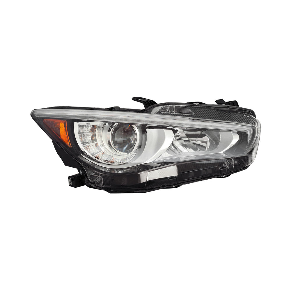 CAPA IF Q50/HBRD 18 HEADLIGHT ASSY W/O ADAPTIVE HL RH