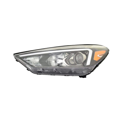 CAPA HY TUCSON 1921 HEADLIGHT ASSY HALOGEN W/O LED POSITION LAMP W/O LOGO HALO LH