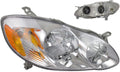 RH HEADLIGHT ASSY; CHROME TY COROLLA CE/LE MDL 0304