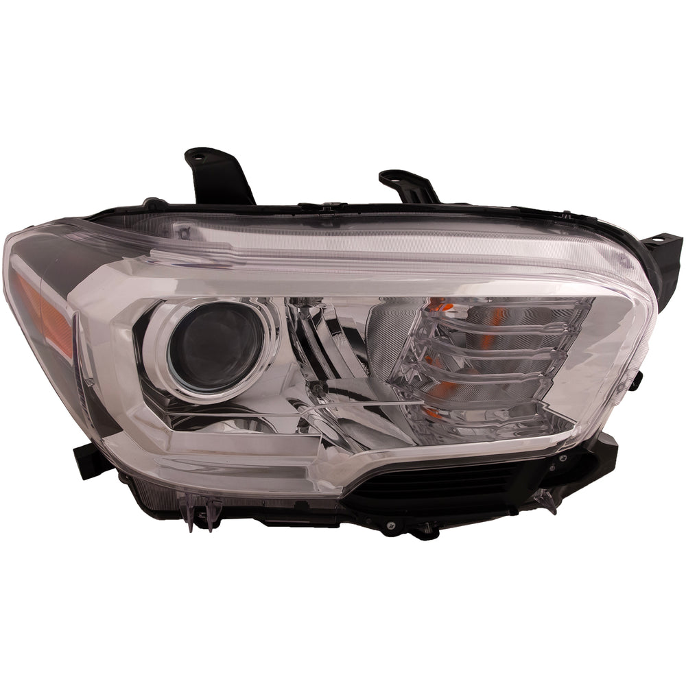 CAPA TY TACMA 1617 HEADLIGHT ASSY HALOGEN W/O LED DRL&FL BLK RH