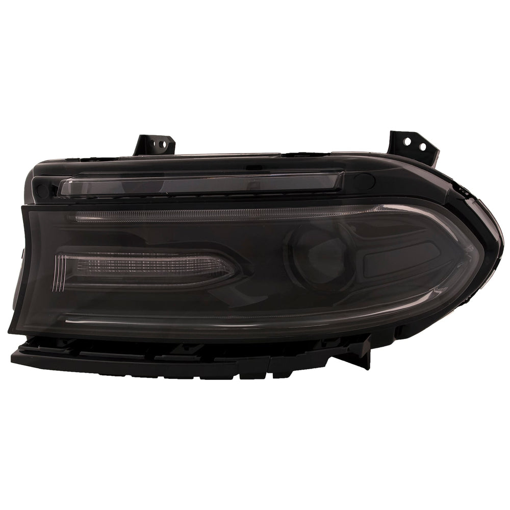 LT HEADLAMP ASSY COMPOSITE HALOGEN DODGE CHARGER 1820