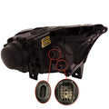 CAPA DG DURNGO 1415 HEADLIGHT ASSY HALOGEN W/O DRL BLACK TRIM RH