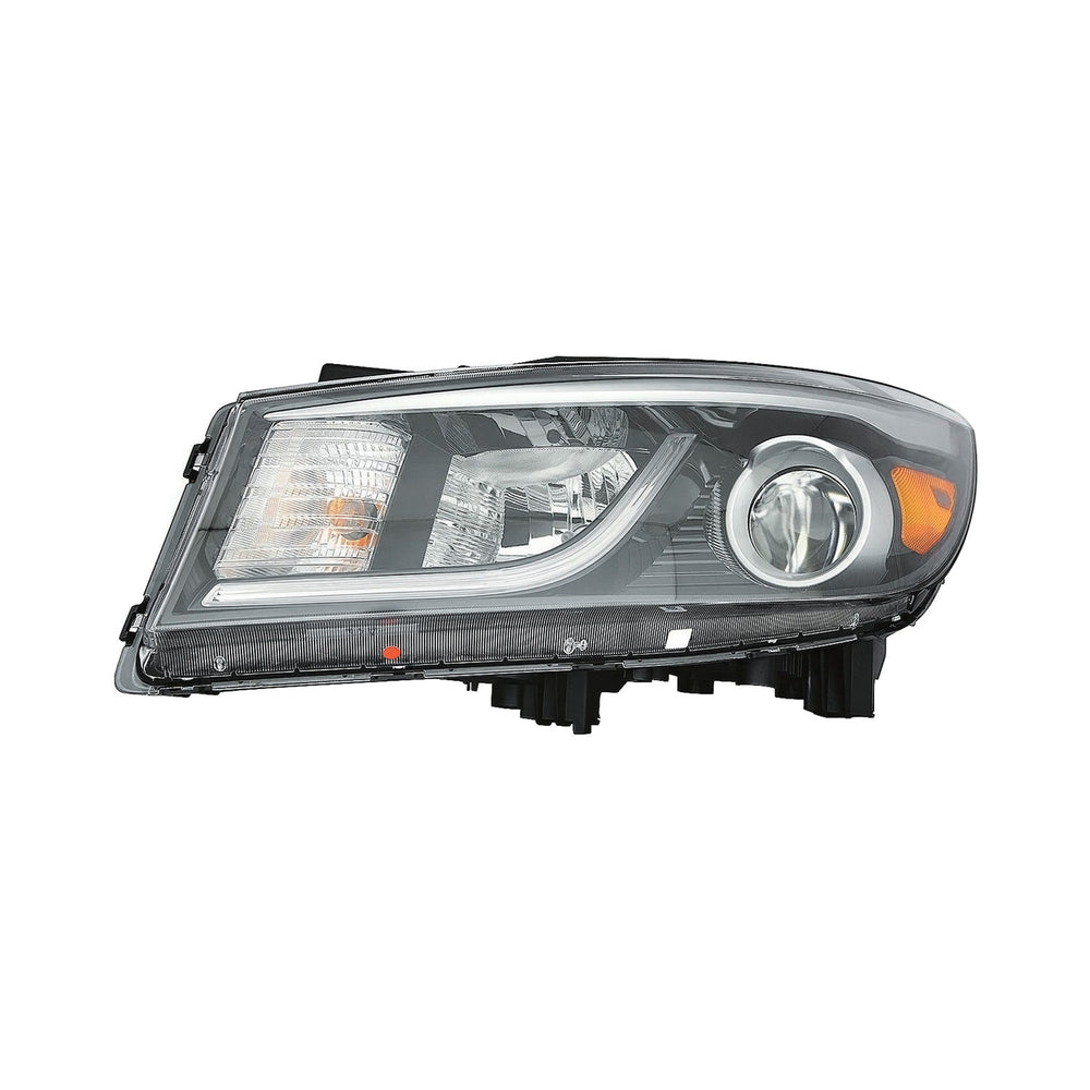 CAPA KIA SEDONA 1517 HEADLIGHT ASSY HALOGEN W/O LED POSITION LAMP TYPE LH