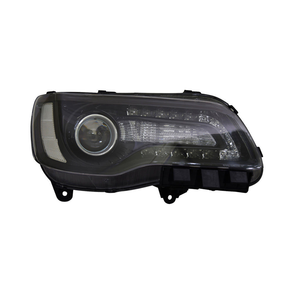 CR 300 1517 HL ASY HALOGEN BLK BEZEL RH