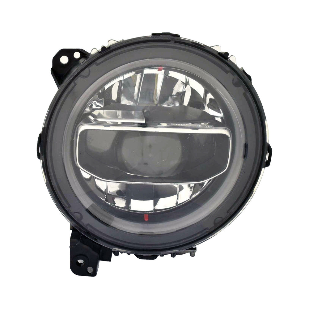 CAPA JP WRNGLR JL/4XE PLUGIN 2122/GLADIATR 2022 HEADLIGHT ASSY LED W/O LOGO LH