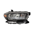 CAPA RH HEADLIGHT ASSY; LED; W/LED FOGLAMPS; BLK BEZEL TY TACOMA 1719