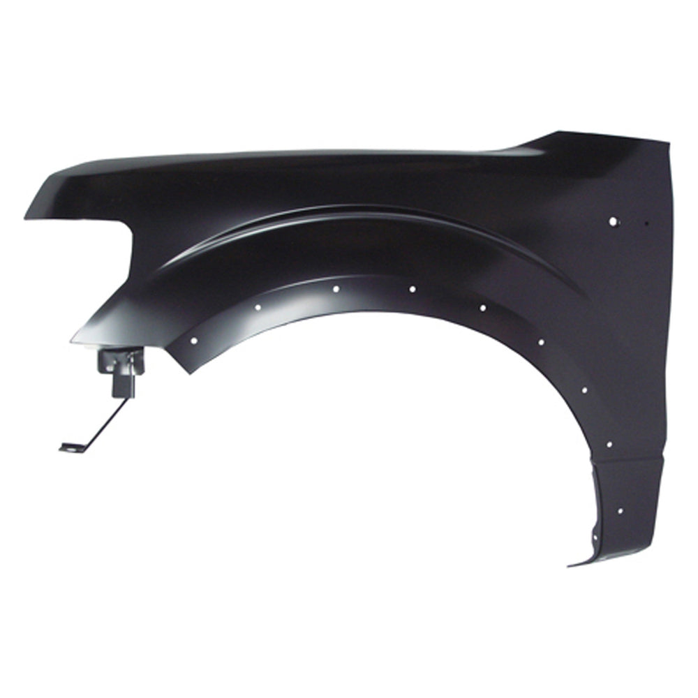 CAPA LT FRT FENDER ASSY W/WHEEL OPENING MOULDING FORD F150 0912
