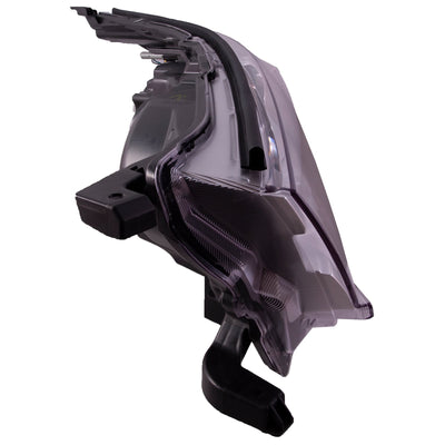 CAPA RH HEADLIGHT ASSY; LE/LE PLUS/XLE; W/O LED DRL; W/SMOKED CHROME ACCENT TY HIGHLANDER 1719