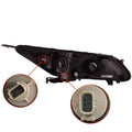 CAPA HD ACCORD SDN 1314 HEADLIGHT ASSY W/LED DRL HALOGEN EXL/TOURING 3.5L ENG RH