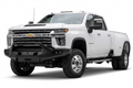 24C SILVERADO 2500/3500 EVOLUTION FRONT WINCH BUMPER SHEET METAL PRE RUNNER GUARD TEXTURE BLACK