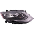 CAPA RH HEADLIGHT ASSY HALOGEN NS ROGUE/HYBD 1720