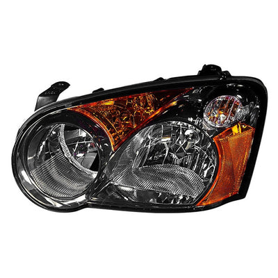 CAPA SB IMPREZA/OUTBACK 05 HEADLIGHT ASSY W/O HID TYPE BLK LH