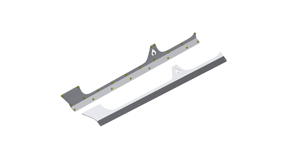 Artec Industries 18-25 Jeep Wrangler JLU Wrangler Jlu Aluminum Rocker Armor