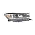 CAPA TY HILANDR/HBRD 19 HEADLIGHT ASSY W/LED DRL W/SMOKE CHROME ACCENT RH