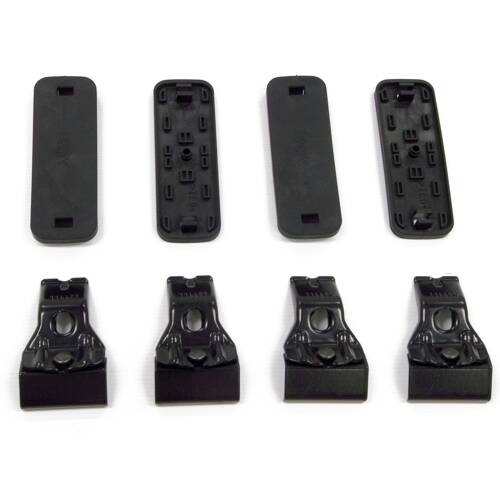 ROOF RACK FITTING CLIP KIT DK INCLUDES 4 PADS AND 4 CLAMPS