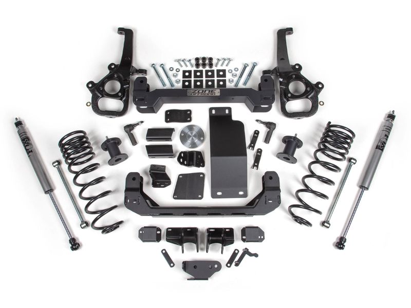 2025 RAM 1500 4WD 4IN FRONT 3IN REAR SUSPENSION LIFT SYSTEM LARGE BORE FOX A