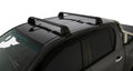 ~(14 lbs. 57X7X6)~ Vortex ROC25 Flush Black 2 Bar Roof Rack