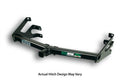 1723 BOLT ECOHITCH TRAILER HITCH HIDDEN DESIGN 2IN BLACK