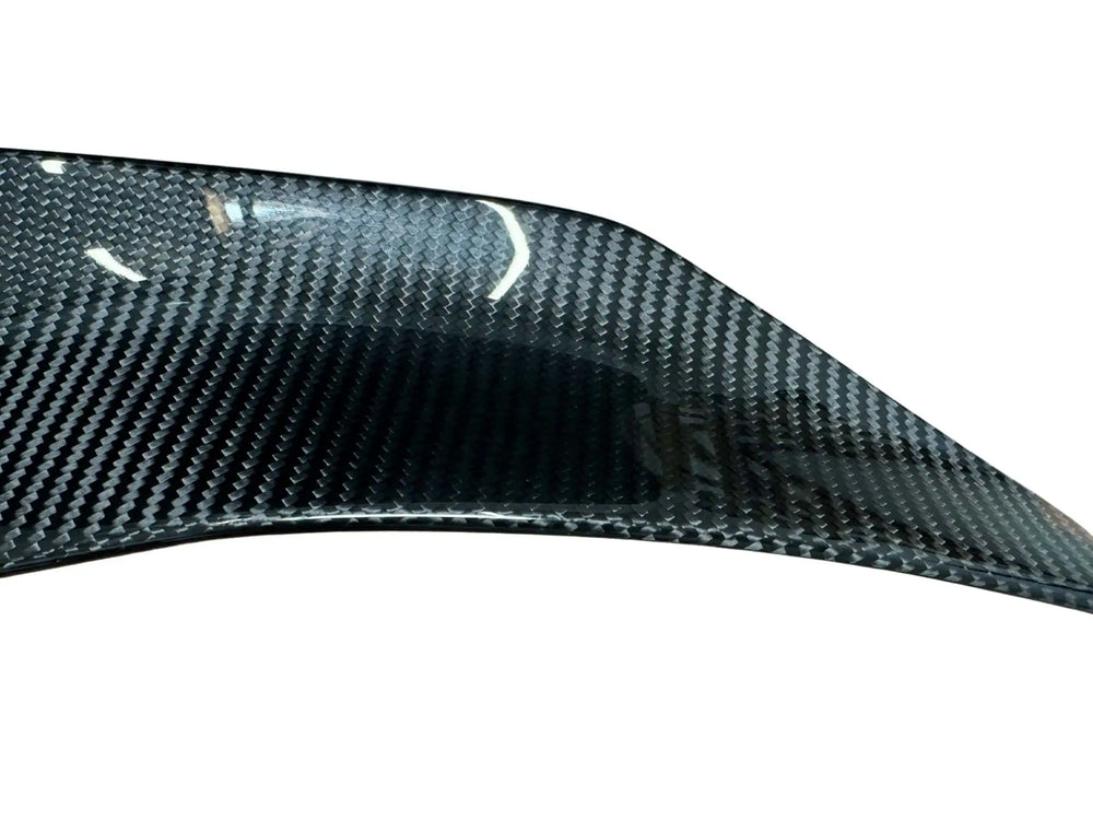 1623 TESLA 3 BIG CARBON FIBER SPOILER GLOSSY BLACK