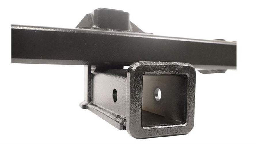 19C NIRO EV STAINLESS STEEL ECOHITCH TRAILER HITCH HIDDEN DESIGN 2IN BLACK