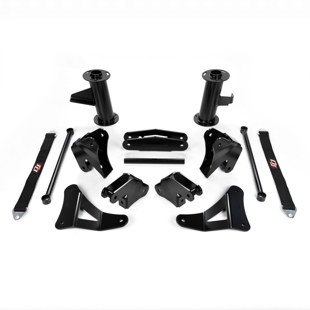 ~(79 lbs. 36X22X13)~ Cognito 10-12 Inch Rear Suspension Lift Kit For 00-18 GM 1500 SUVS