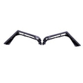 JEEP WRANGLER JL (ONLY) 2018C REAR FENDER FLARES ; BLK; POWDER COATED; STEEL
