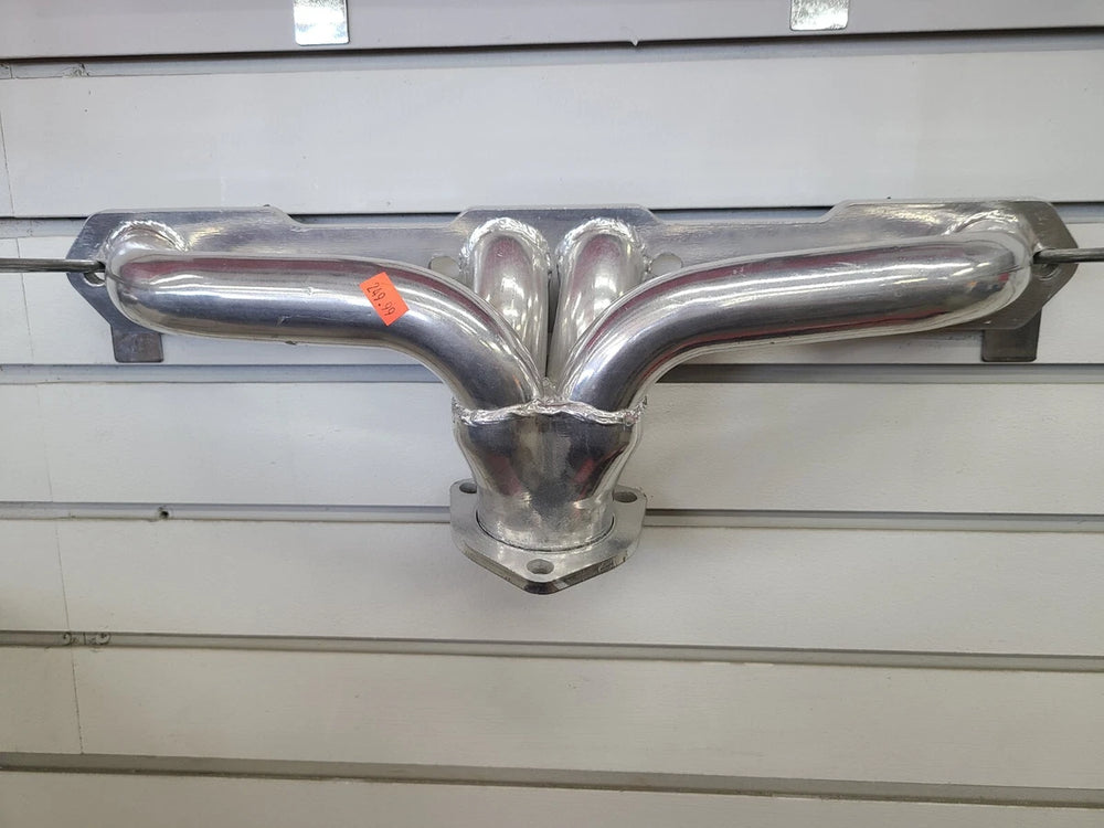 55-57 CHEVY HEADERS SET-BLACK