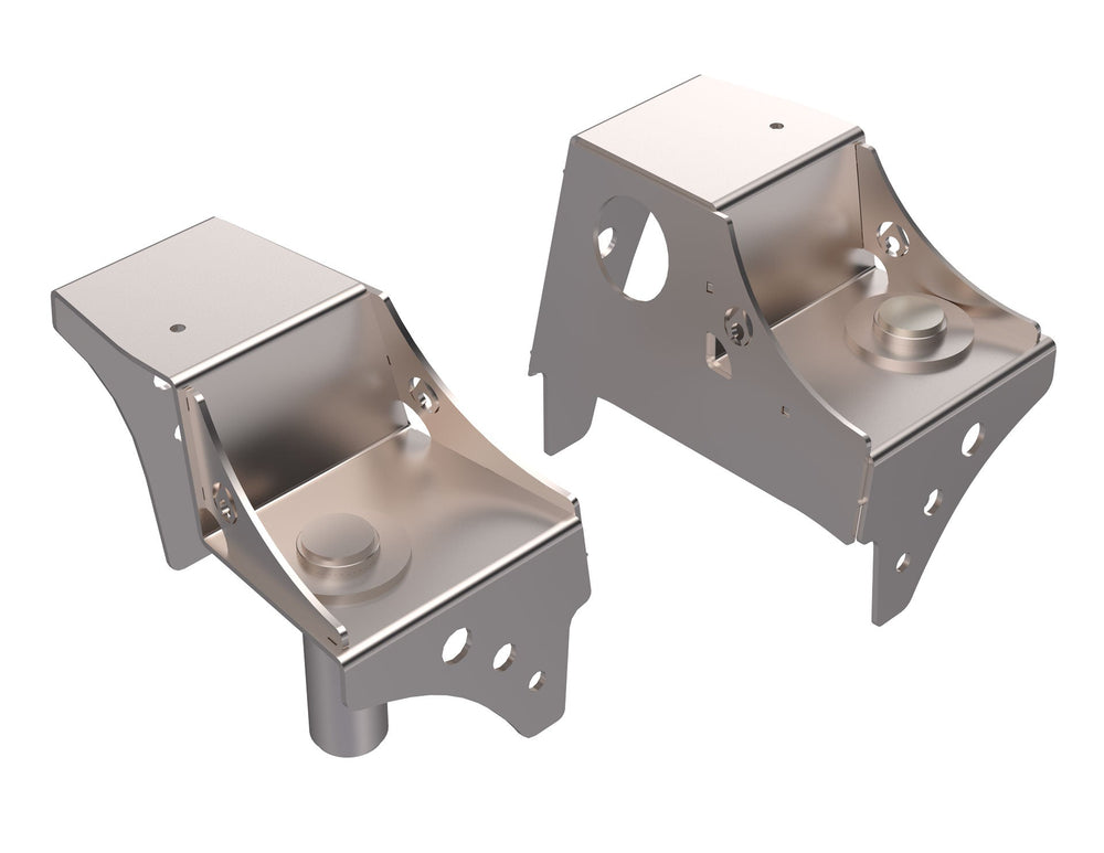 Artec Industries 97-06 Jeep Wrangler TJ Front Frame Coil Bucket: Stock Height 1 Ton Swap Offset