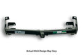 22C TUCSON STAINLESS STEEL ECOHITCH TRAILER HITCH HIDDEN DESIGN 2IN BLACK