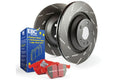 Street Axle Pack, Slotted, Rear