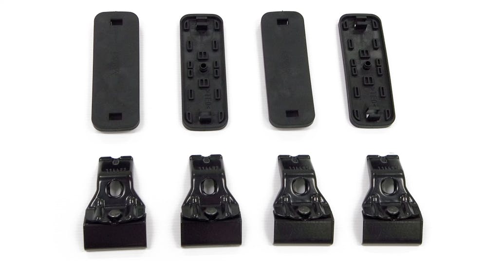 ~(11 lbs. 54X12X7)~ Vortex 2500 Black 2 Bar Roof Rack Subaru Impreza (inc. WRX) PRICING ONLY- USE COMPONENTS