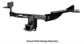 1214 FOCUS ECOHITCH TRAILER HITCH HIDDEN DESIGN 2IN BLACK